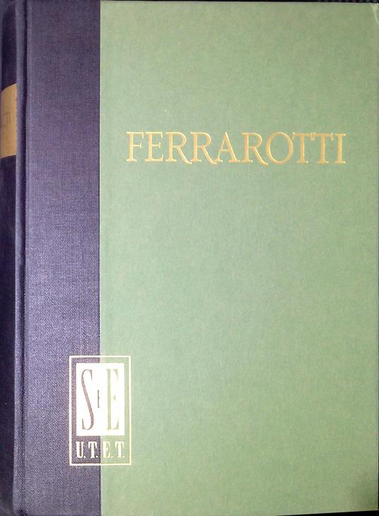 Sindacato, industria, società - Franco Ferrarotti - copertina