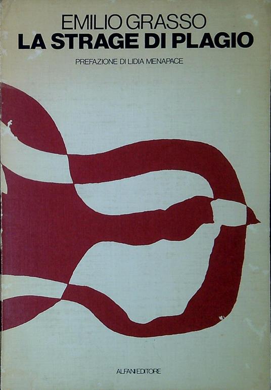 La strage di plagio - copertina