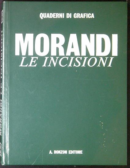 Giorgio Morandi : le incisioni - copertina