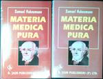 Materia medica pura. Due volumi