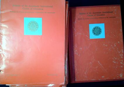 Bulletin of Sri Aurobindo International Centre of Education- Lotto di diverse annate - copertina