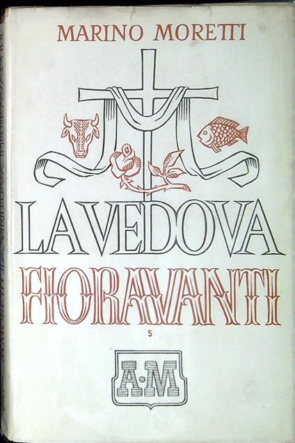 La vedova Fioravanti - Marino Moretti - copertina