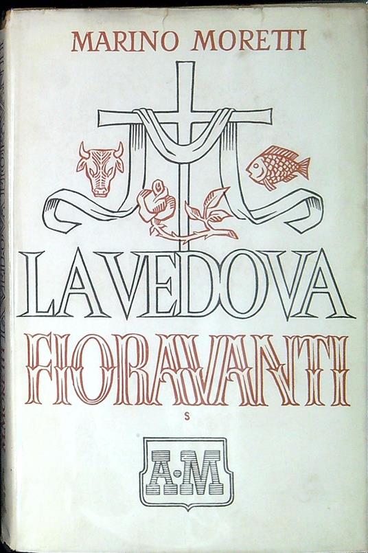 La vedova Fioravanti - Marino Moretti - copertina