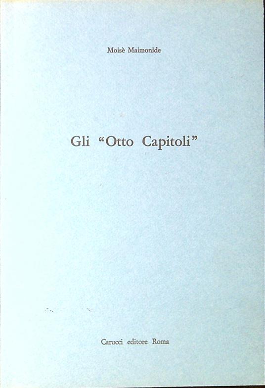 Gli Otto Capitoli - copertina