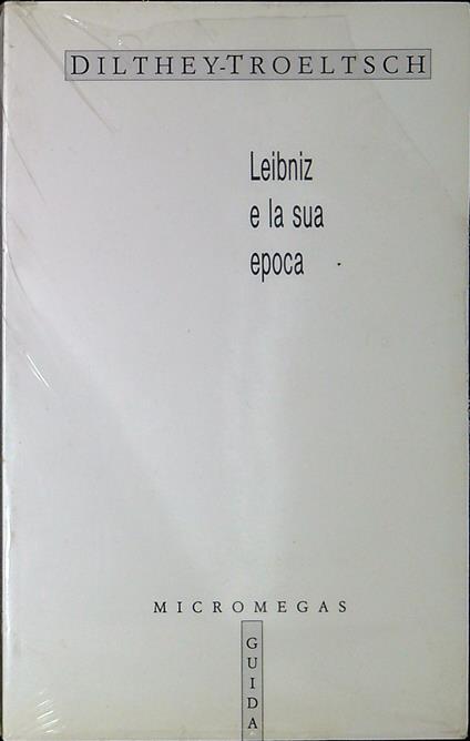 Leibniz e la sua epoca - copertina