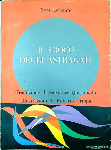 Il gioco degli astragali - Yves Lecomte - copertina