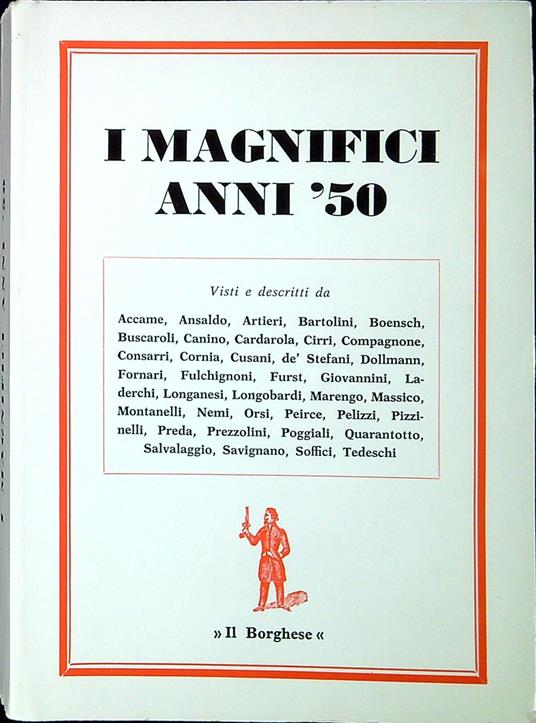 I magnifici anni '50 - copertina