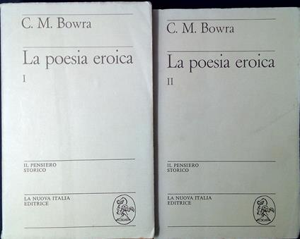 La poesia eroica - copertina