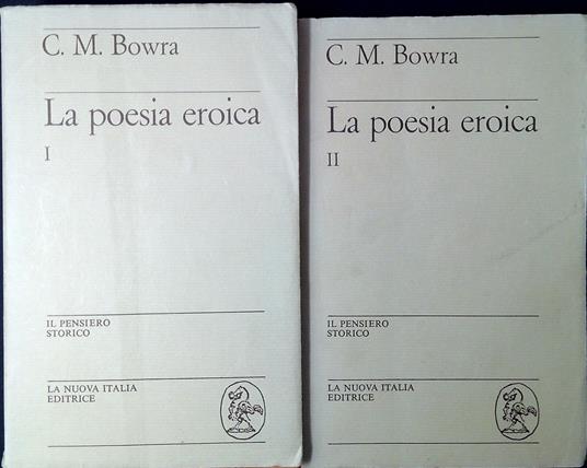 La poesia eroica - copertina