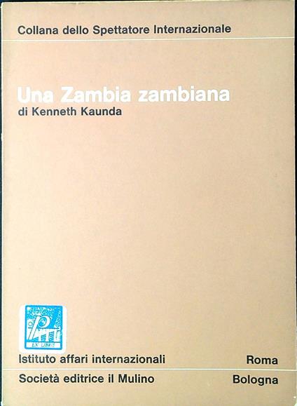Una Zambia zambiana - copertina