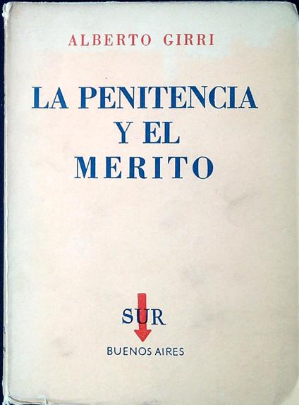 La penitencia y el merito - copertina