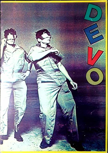 Devo promo brochure for Freedom of choice - copertina