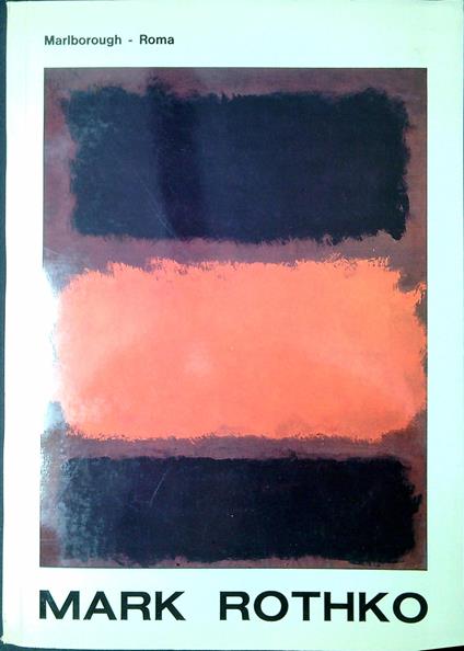 Mark Rothko : febbraio 197 - copertina