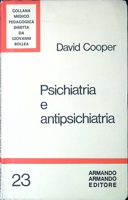 Psichiatria e antipsichiatria - copertina