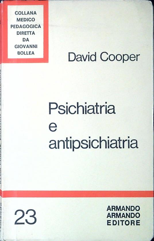 Psichiatria e antipsichiatria - copertina