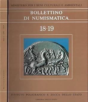 Bollettino di numismatica n.18-19 - copertina