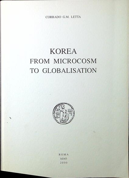 Korea : from microcosm to globalisation - copertina
