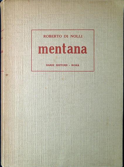 Mentana - copertina