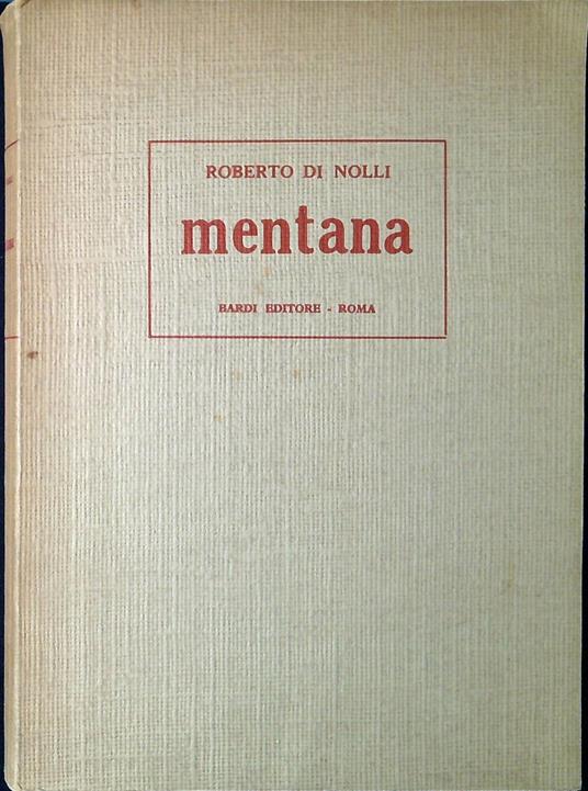 Mentana - copertina