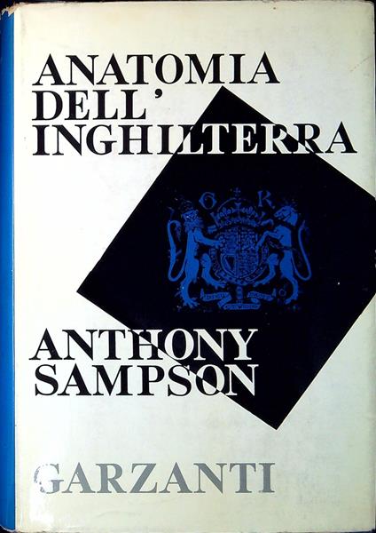 Anatomia dell'Inghilterra - copertina