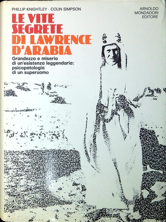 Le vite segrete di Lawrence d'Arabia - copertina