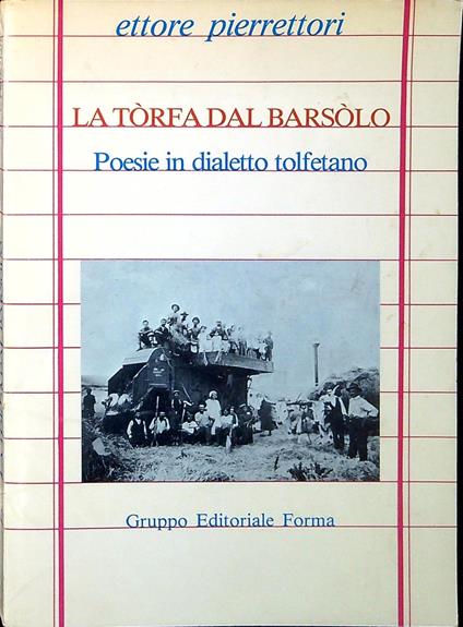 La Torfa dal barsolo : poesie in dialetto tolfetano - copertina