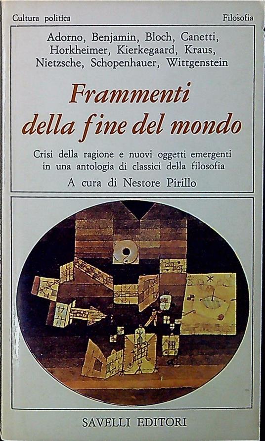 Frammenti della fine del mondo - copertina