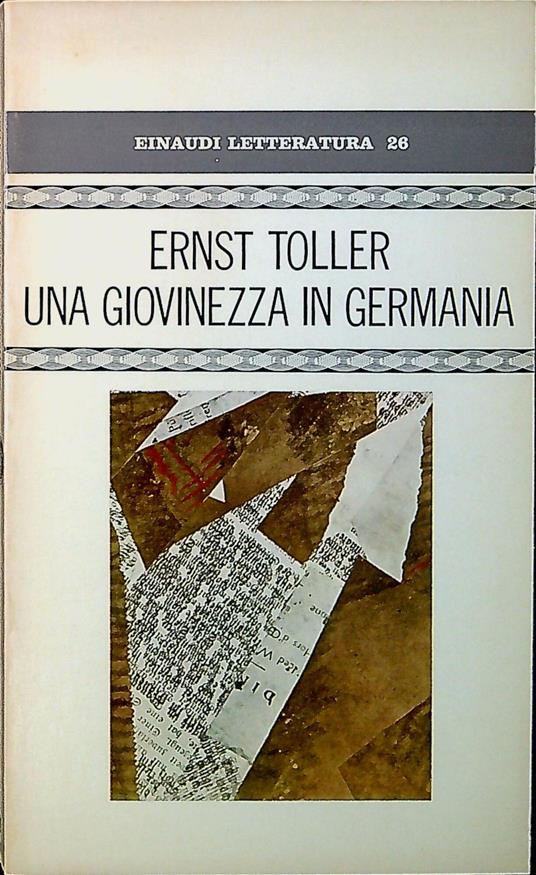 Una giovinezza in Germania - copertina