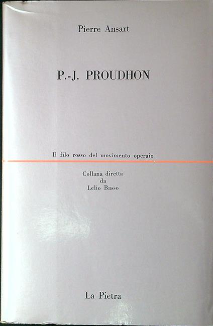 P.-J. Proudhon - copertina