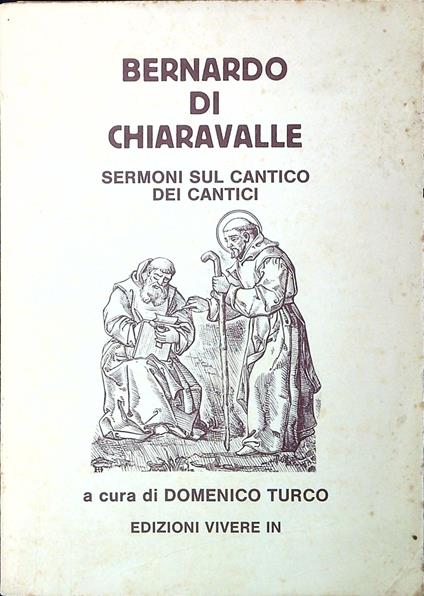 Sermoni sul Cantico dei cantici - copertina