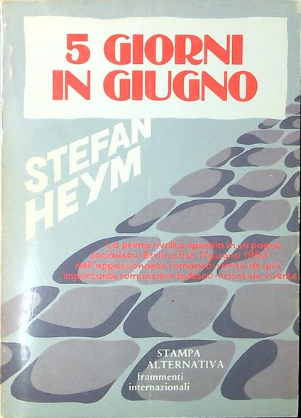 5 giorni in giugno - copertina
