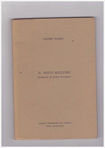 Il vento migliore. Poesie - copertina