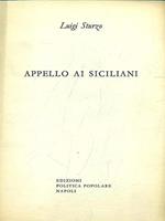 Appello ai siciliani