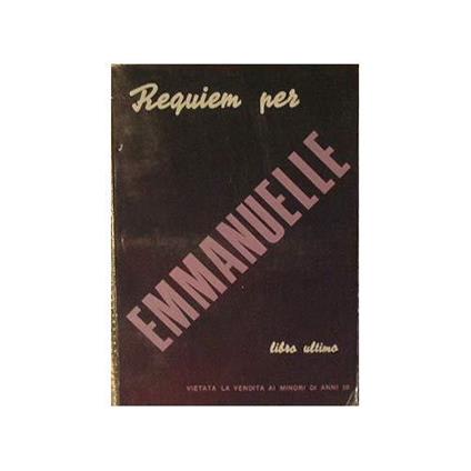 Requiem per Emmanuelle - Libro ultimo - copertina