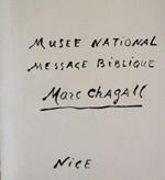 National Museum Message Biblique Marc Chagall (Musee National Message Biblique Marc Chagall) by Marc Chagall (1976) Paperback