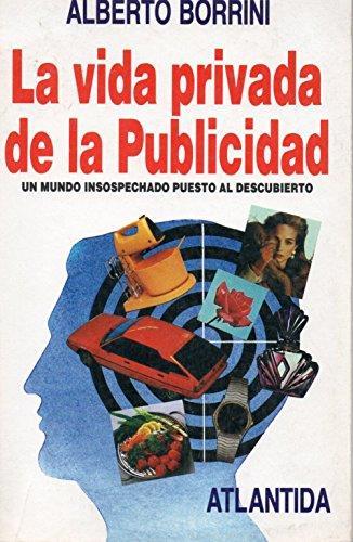 La Vida Privada De La Publicidad - copertina