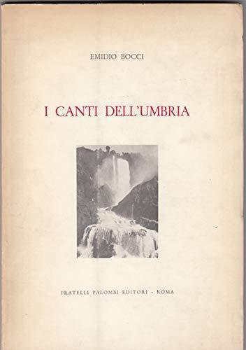 I canti dell'Umbria - copertina