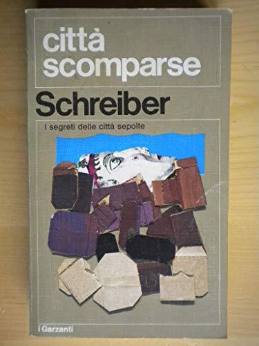 Città scomparse - Corrado Schreiber - copertina
