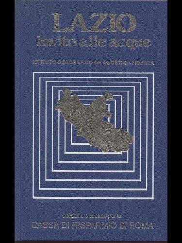 Lazio invito alle acque - copertina