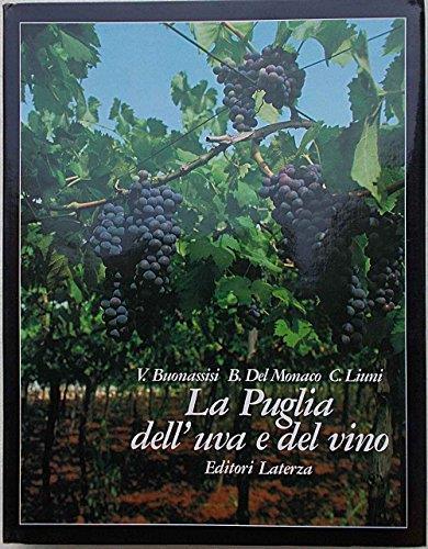 La Puglia dell'uva e del vino - Vincenzo Buonassisi - copertina