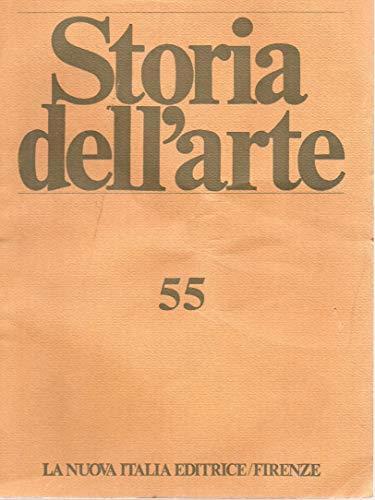 Storia dell'Arte n. 55/1985 - Giulio C. Argan - copertina