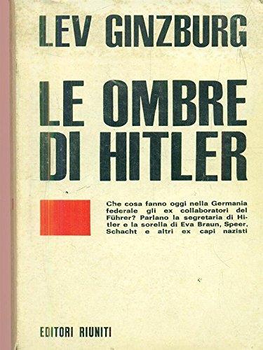Le ombre di Hitler - copertina