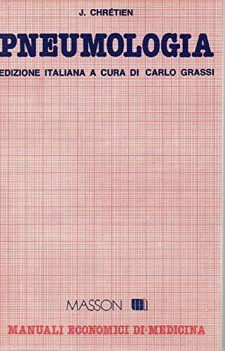 Pneumologia 1971 I° edizione - J. Chrétien - copertina