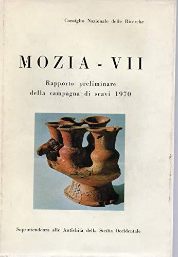 Mozia - VII: Rapporto preliminare della Missione congiunta con la Soprintendenza alle Antichita della Sicilia Occidentale (Centro de Studio per la Civilta Fenicia e Punica, 10) - copertina