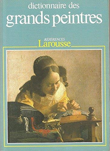 Dictionnaire des grands peintres - copertina