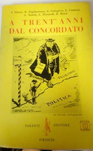 A Trent'Anni Dal Concordato - copertina
