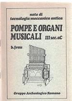Pompe E Organi Musicali. Iii Sec. Ac