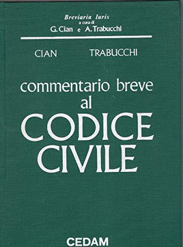 Commentario breve al Codice Civile ( 1988 ) - copertina