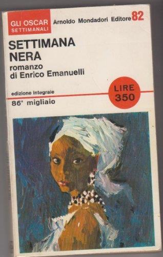 settimana nera - Enrico Emanuelli - copertina