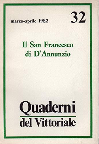 Quaderni del Vittoriale n. 32 -- Marzo-Aprile 1982 - copertina